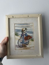 Vintage Completed Cross Stitch