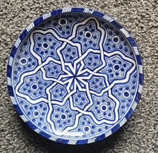 antique Moroccan fez pottery