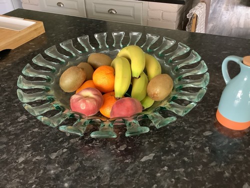 Large heavy glass fruit - large,