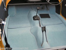 MORRIS MINOR MOULDED COMPLETE CARPET SET 1956-71 ALL MODELS RHD - CK746