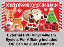 Santas Grotto Advert Sign