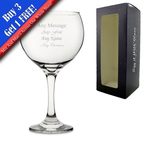 Personalised engraved gin - engraved,