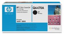 Genuine HP Q6470A Black Toner Cartridge 501A CP3505 3600 3800 VAT Inc OPENED
