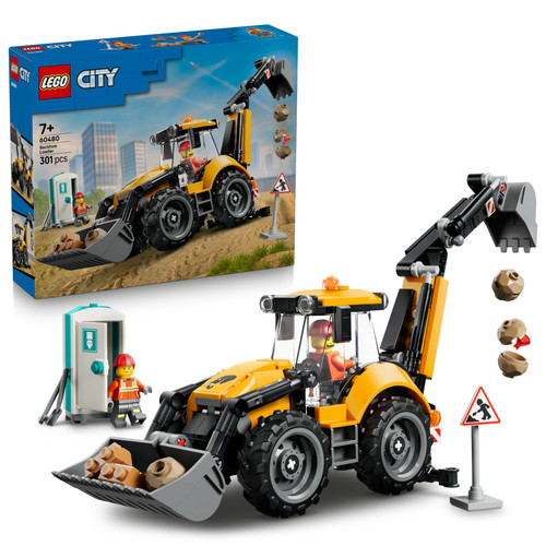 Lego city backhoe loader - city,
