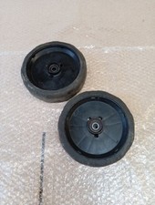 MACALLISTER MPRM 46HP PETROL MOWER PAIR OF FRONT WHEELS 2013 MODEL