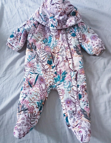 Next baby pink floral - floral, padded