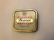 Vintage Players Tawny Navy Cut 2 oz Tobacco Tin