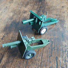 Vintage Britains Field Gun x 2