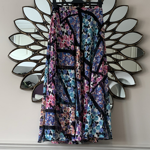 Topshop floral chiffon - floral,