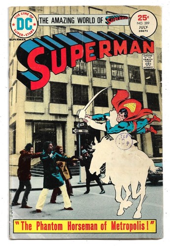 Superman 289 dc - vg, (1975)