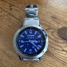 Garmin 6X Quatix Solar Same As Fenix 6X Pro Solar Plus Charts And Controls.