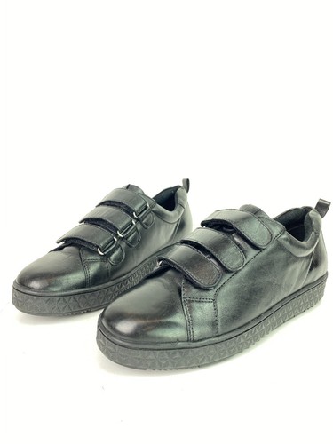 Pavers black leather - black,