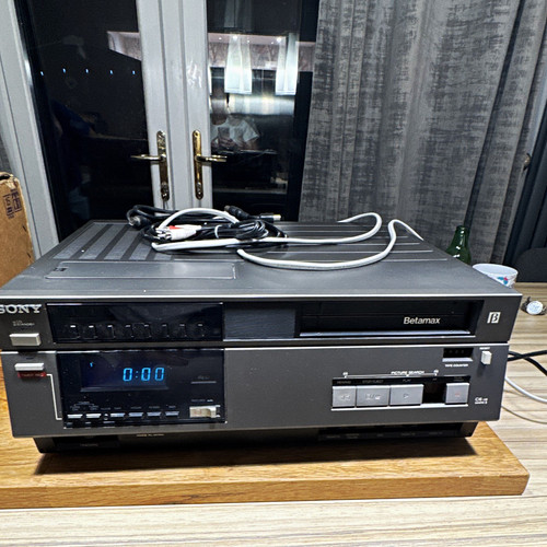 Sony betamax video cassette - betamax,