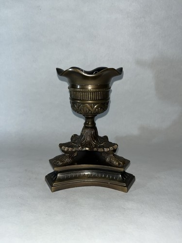 Antique solid brass three - antique, on