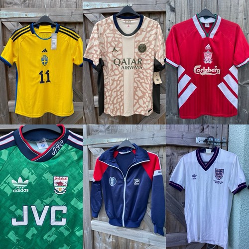 Mens football shirt job lot - football,