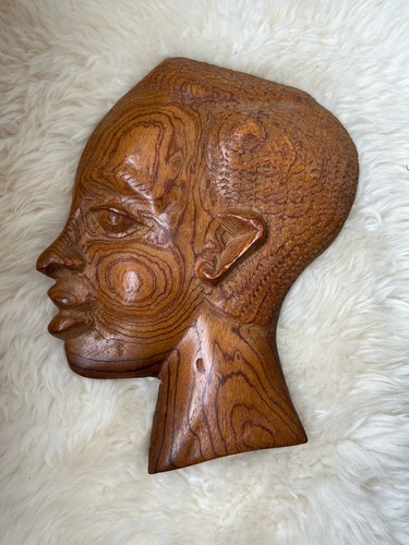Hand carved wooden - , african