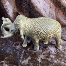 Antique bronze elephant