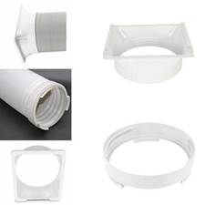 Air Conditioner Window Exhaust Duct Pipe Hose Interface Connector Portable Parts