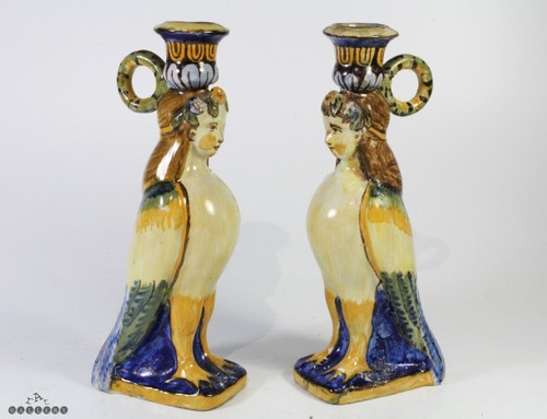 Antique italian maiolica - italian,