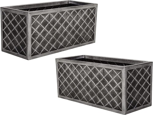 Lazio trough planter 70cm - lazio,