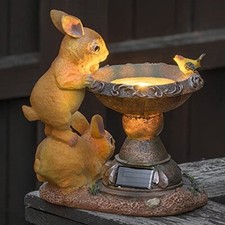 Garden Ornament Solar Rabbit
