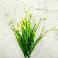 Artificial Silk Flower Rose Lily Bouquet Wedding Party Home Hotel Decoration