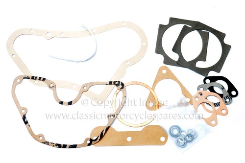 Gasket set velocette mac - gasket,