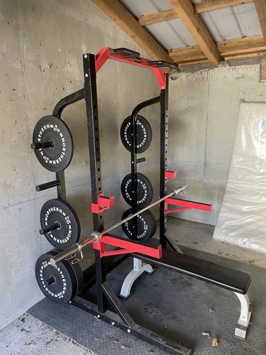 Home gym set heavy half - home,