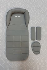 New Silver Cross Reflex / Pop / Zest Newborn Insert Head Hugger & Pads - Grey