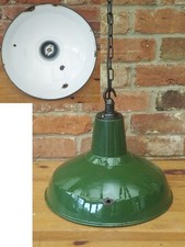 Vintage  & Aged 14 inch Green