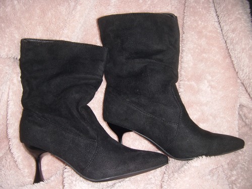 Kitten heel calf high - kitten,