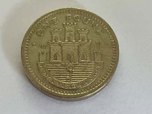 Gibraltar pound coin 2001 - coin,
