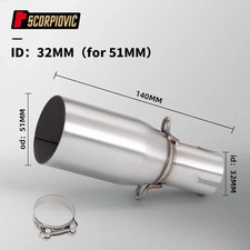 51Mm Motorcycle Exhaust Middle