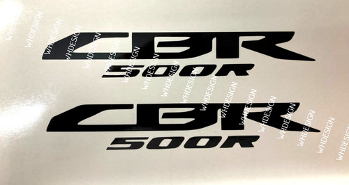 Cbr500r badges decals - cbr500r,