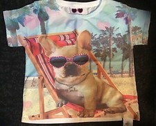 Girls White T Shirt with