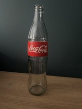 Empty  Glass Coca Cola Bottle