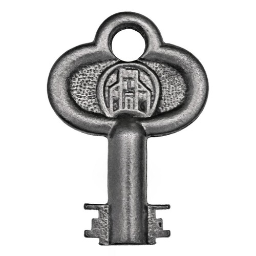 Eight lever padlock key - padlock,