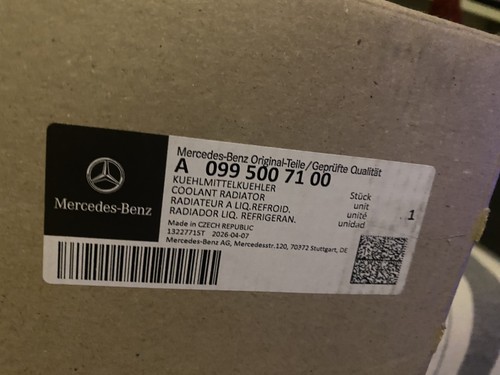 Radiator mercedes benz - radiator, vito/