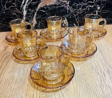 Stunning Turkish Tea Set of 6