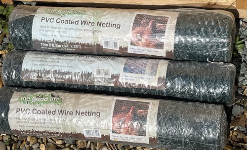 Chicken wire pvc coated - chicken,