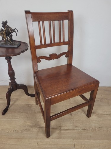 Oak vintage kitchen chair - oak,