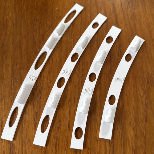 Gauge radius template set - oo,