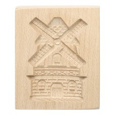 Wooden Cookie Mould 3.94" x