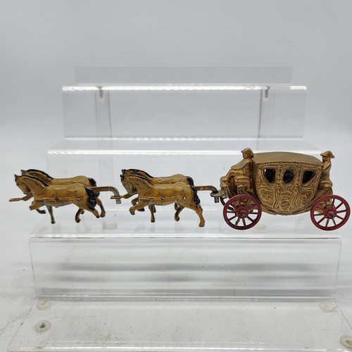 Vtg cast iron horse - vtg, drawn