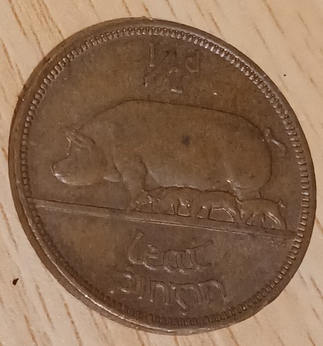 Ireland half penny coin 1967 - ireland,
