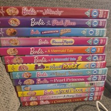 Barbie dvds x 13 lots, all different job lot bundle