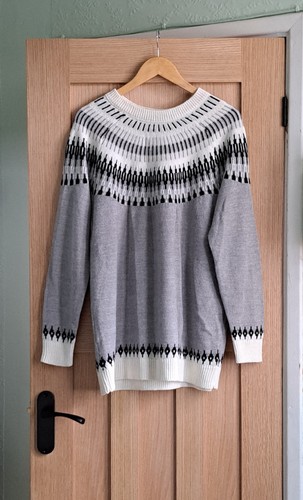 Yours grey fair isle - grey, style