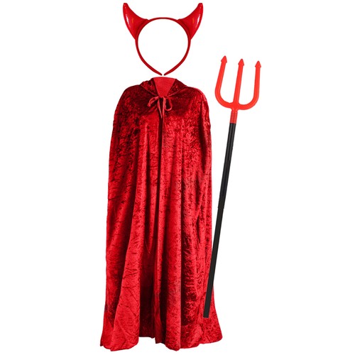 Ladies red devil halloween - ladies,
