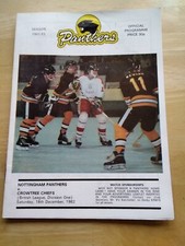 1982/83 NOTTINGHAM PANTHERS V