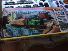 Hornby North Eastern Steam 2 train set radio controlled + extra wagons